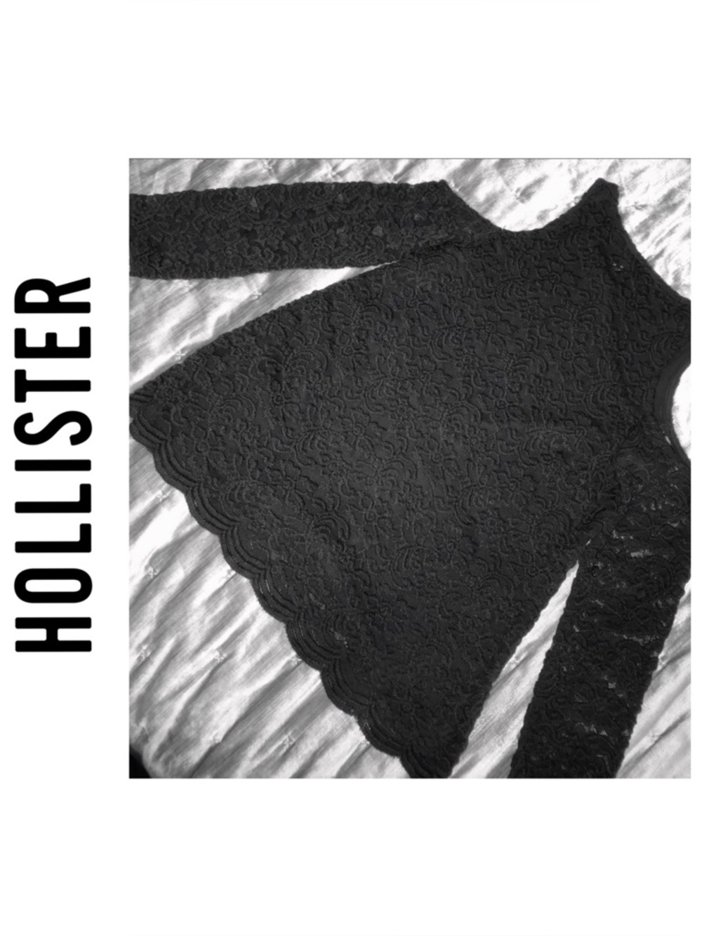 Hollister Shoulder Lace Blouse